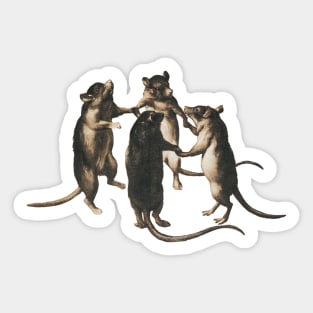 The Dance of the Rats Sticker